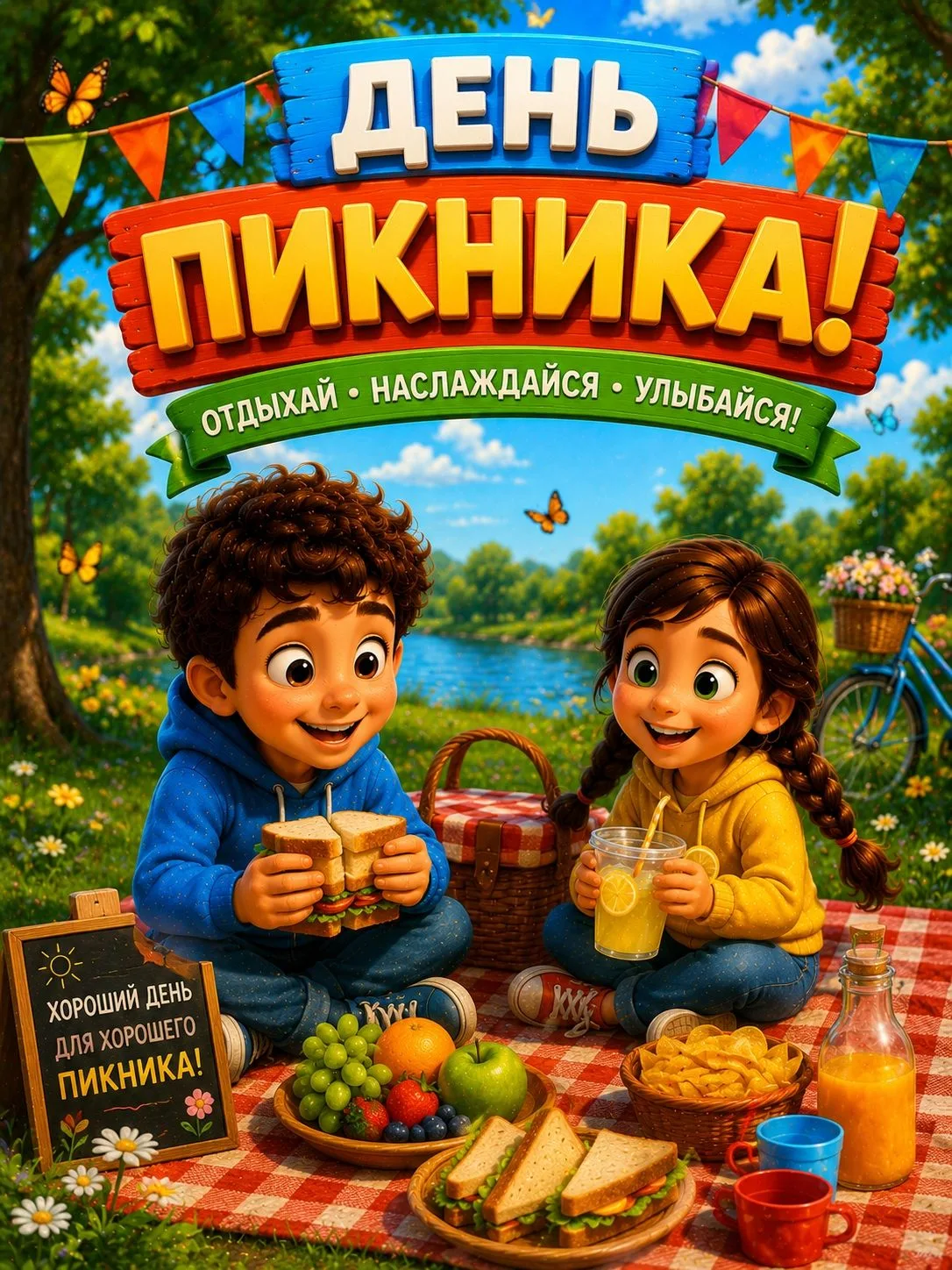 🌞18 июня отмечается Международный день пикника — ежегодный неофициальный праздник, посвящённый отды