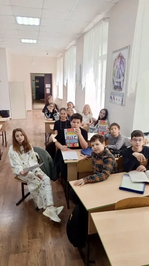 Терпение и труд всё перетрут!  Этим девизом сегодня руководствуются ребята из 6В класса: вместе со с