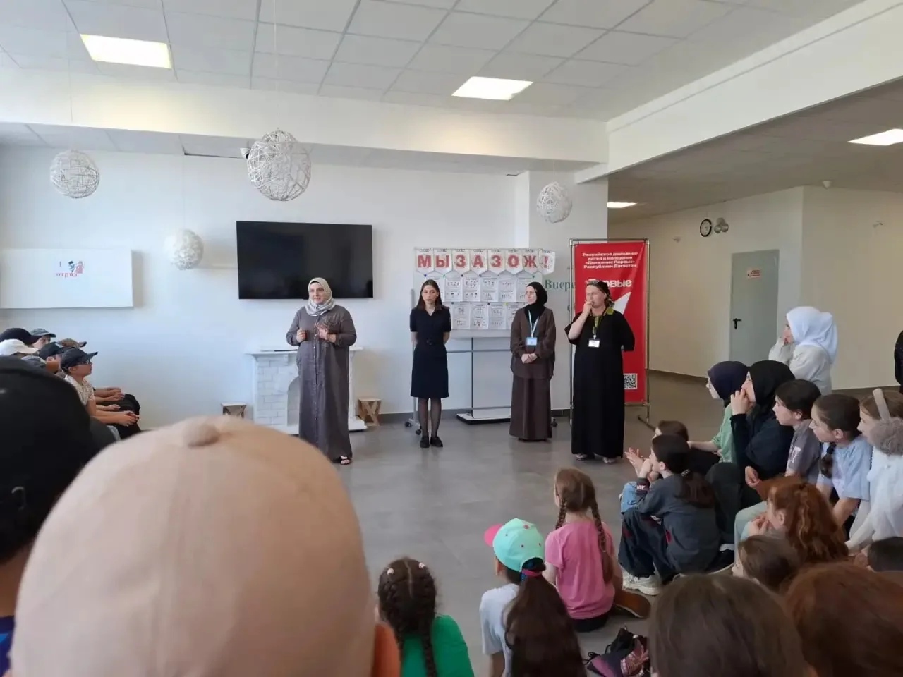 В Хасавюртовском районе продолжается работа пришкольных лагерей