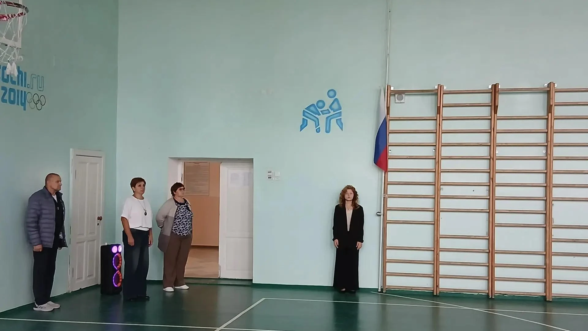 14.09.2026г. Новая учебная неделя в нашей школе началась с школьной линейки и исполнени...