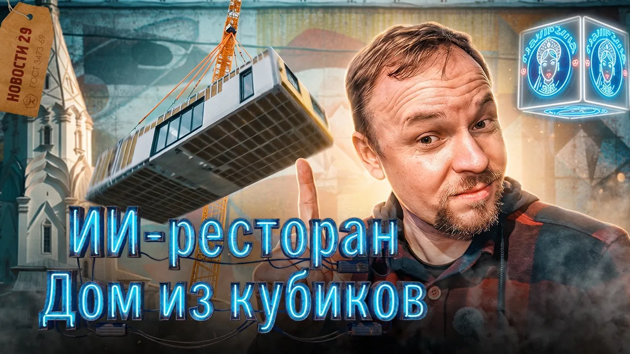 Московские новости недели:
️Туалет в подъезде за 18 млн | ИИ-ресторан | Дом-комод с пластырем | Новы