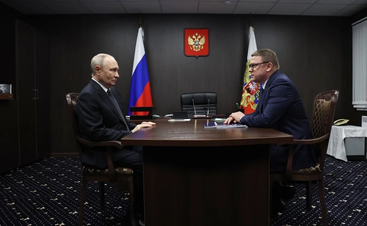 ⚡️Завершая рабочую поездку в Уральский федеральный округ, Президент провёл встречу с гл...