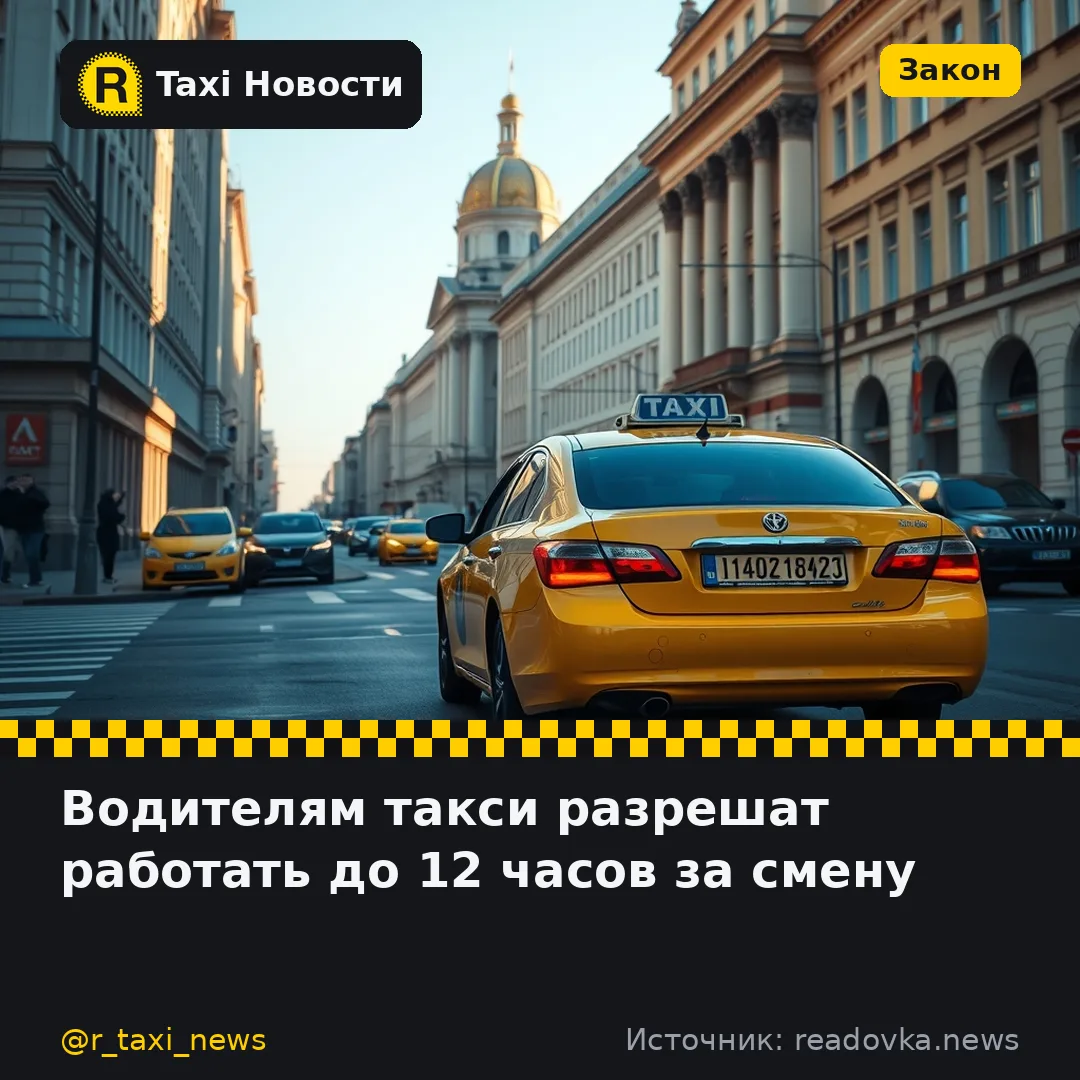 Минтранс утвердил новый режим труда и отдыха для водителей: такси и городским маршрутам...