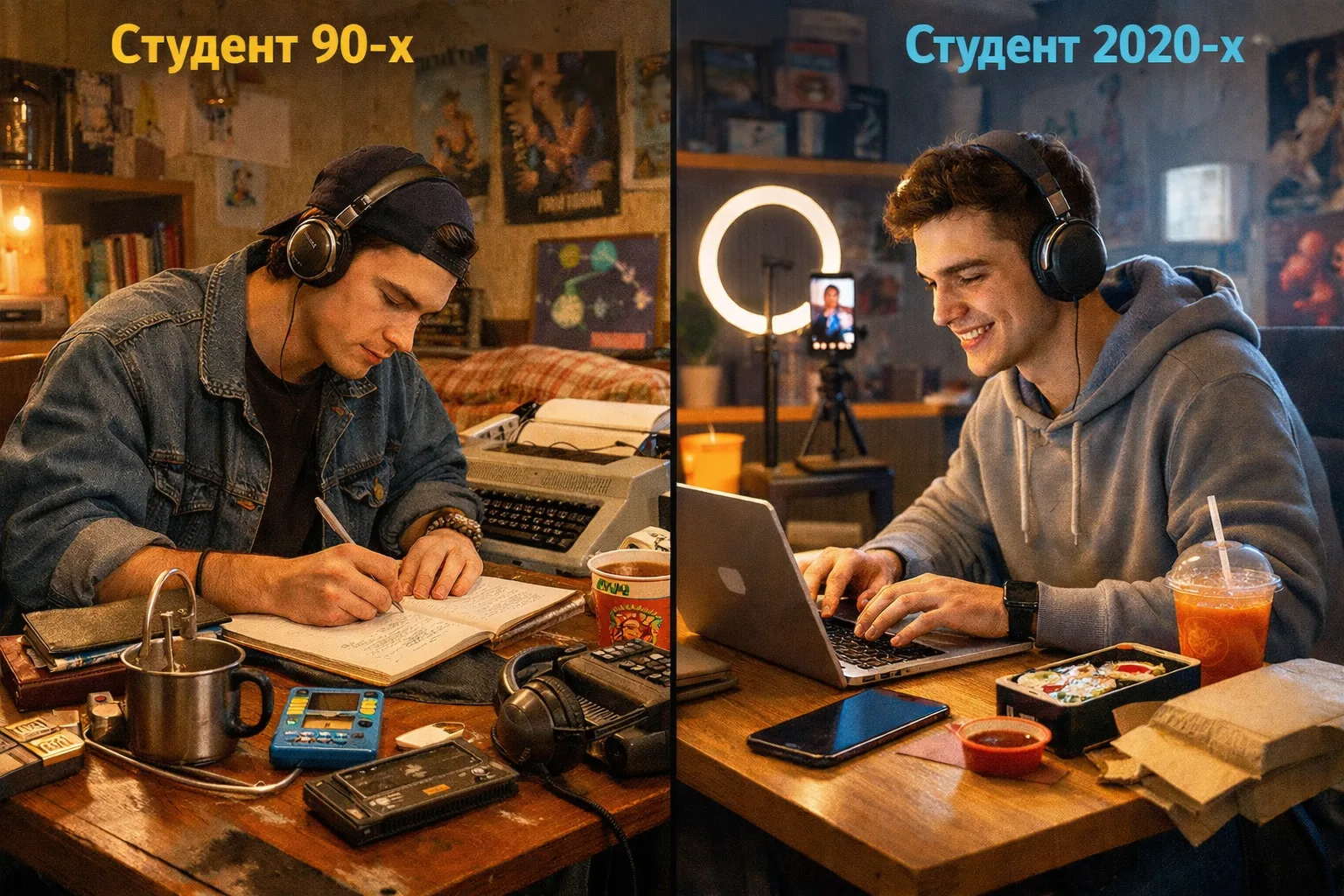 Студент 90-х vs студент 2020-х