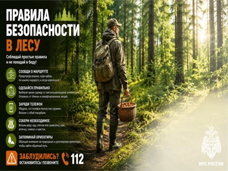 Правила безопасности в лесу: как избежать беды