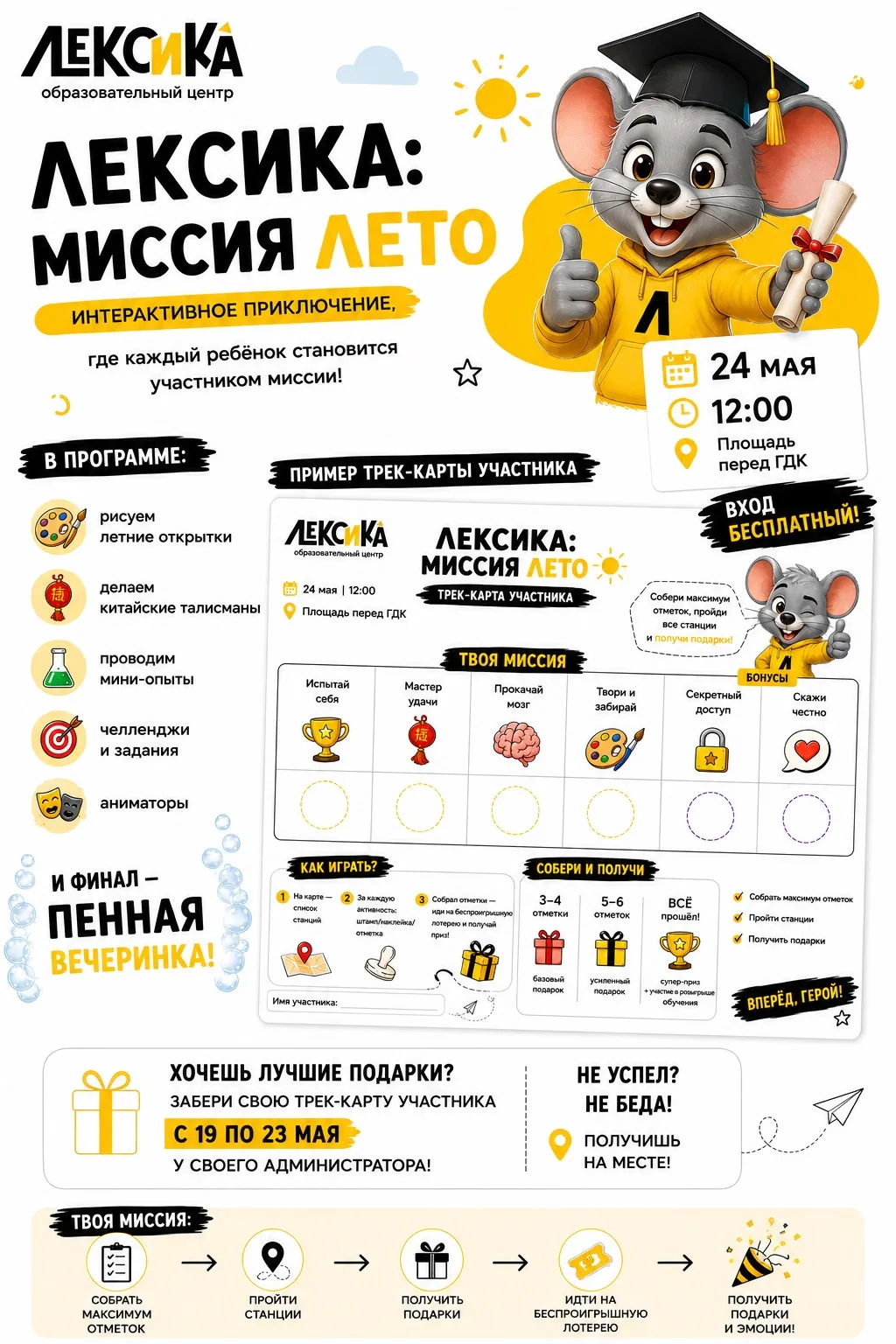 🎓 ВЫПУСКНОЙ ЛЕКСИКИ — 24 МАЯ! ☀️
