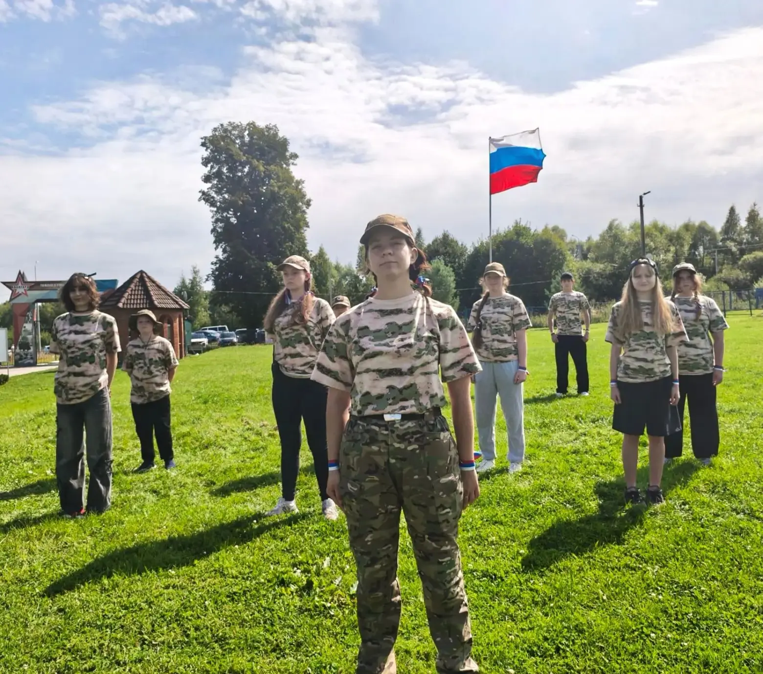 Юнармейцы в строю! 🔥