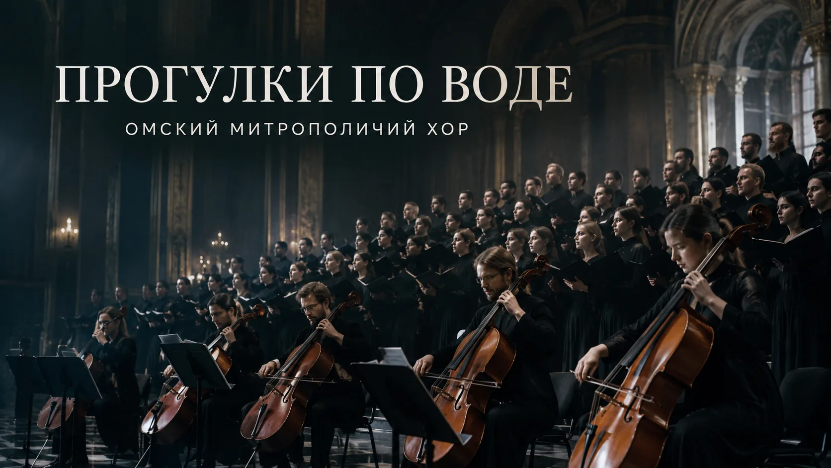 Омский Митрополичий хор записал «Прогулки по воде»