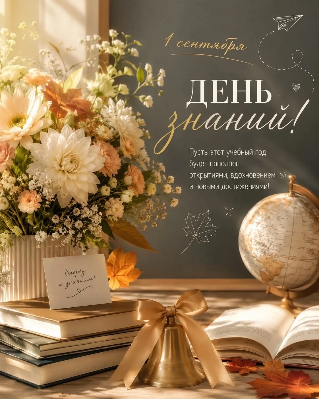 🎉 С 1 Сентября — с Днём знаний! 🎉