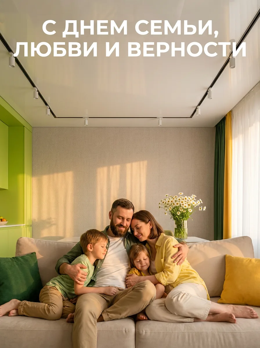 Дом  это место, где живет любовь ❤️

Сегодня особенный день  День семьи, любви и верности. И для нас