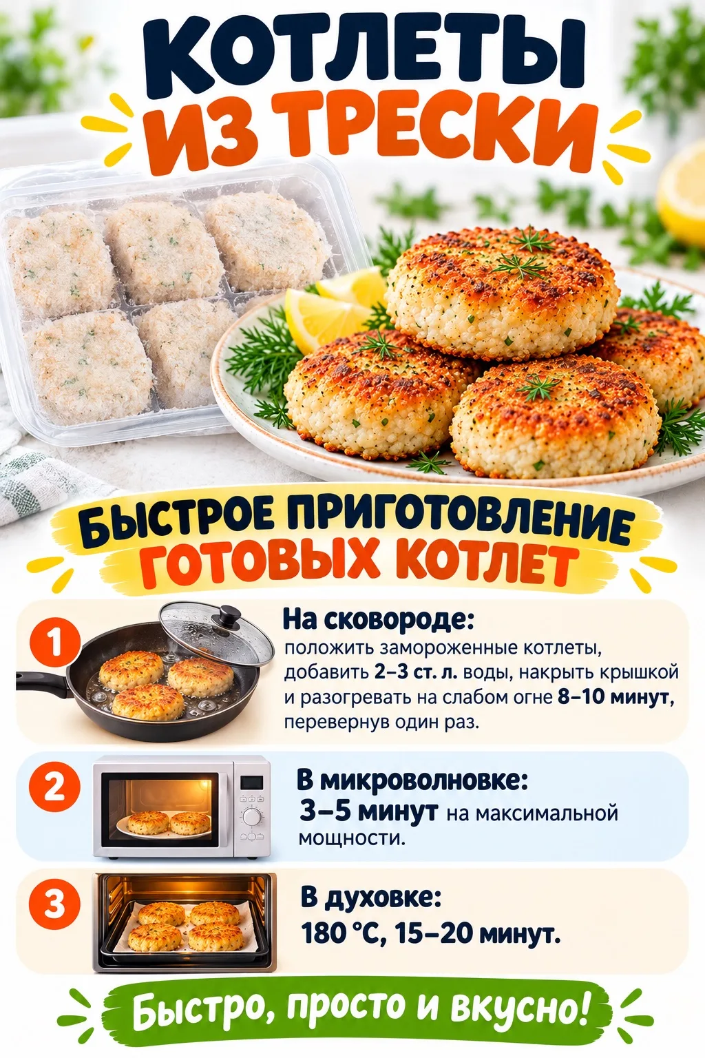 Правильный и быстрый ужин 🥘 для всей семьи ❤️