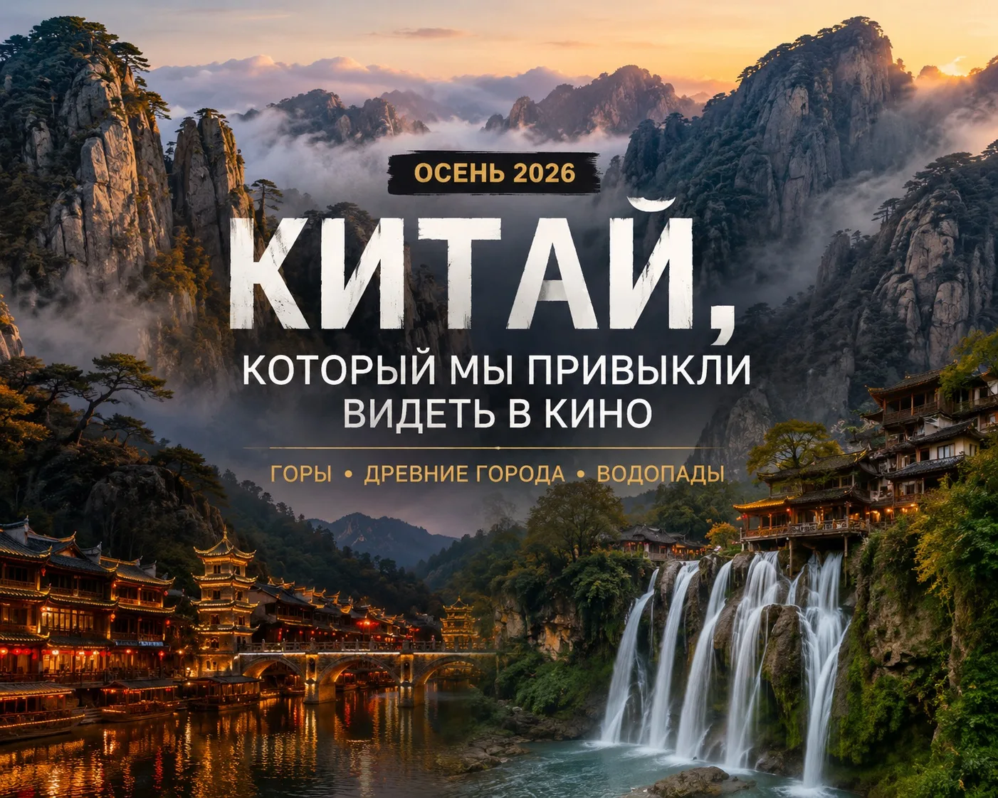 КИТАЙ, КОТОРЫЙ МЫ ПРИВЫКЛИ ВИДЕТЬ В КИНО