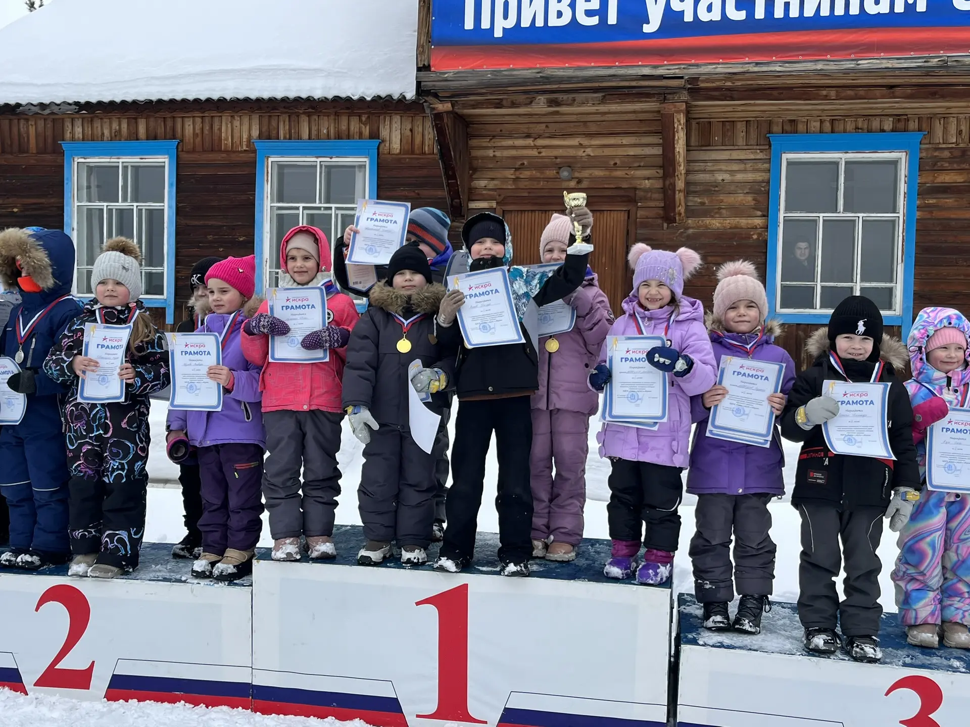 Муниципальные соревнования по лыжным гонкам среди воспитанников подготовительных групп ...
