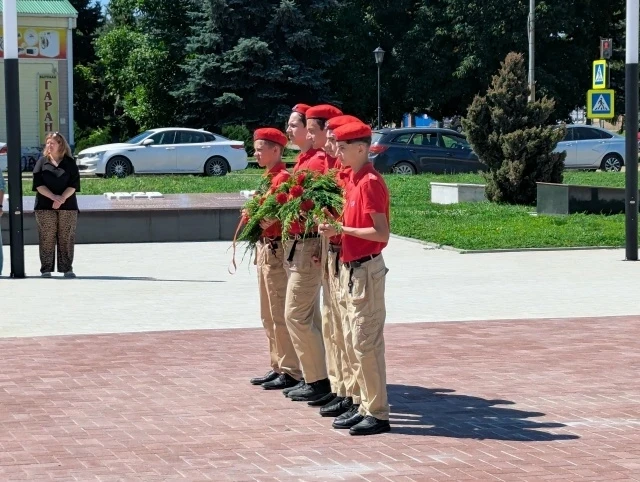 1 июля состоялся митинг, посвящённый Дню ветеранов боевых действий, в котором приняли у...
