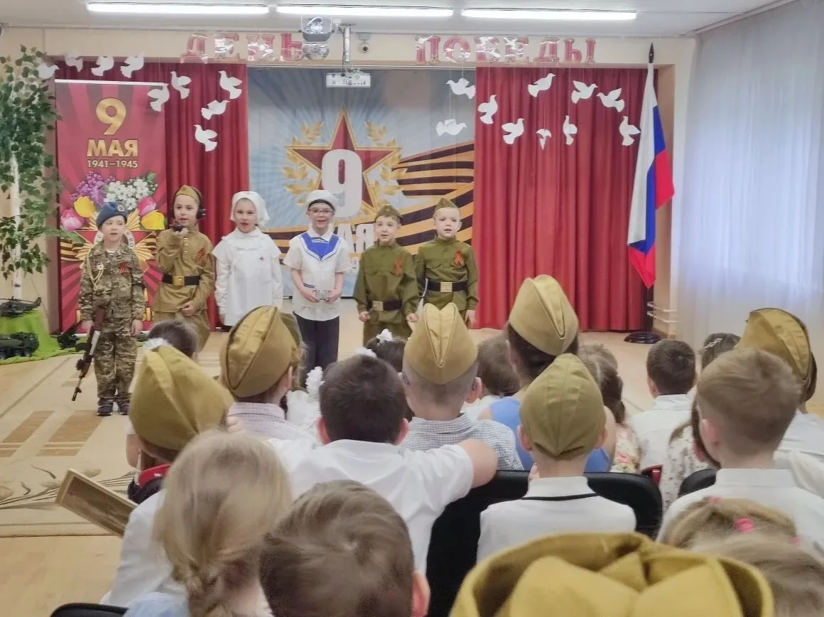 💡 Концерт ко Дню Победы в детском саду "Росток"  🌟 В течение всей недели воспитанники детского сада 