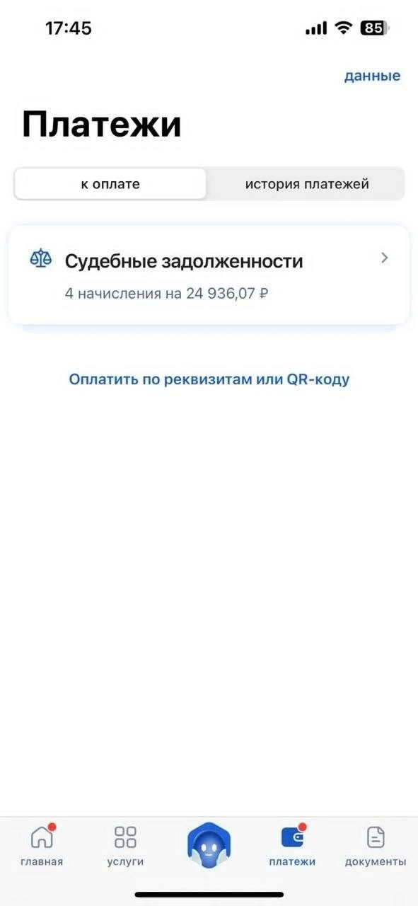 По данным СМИ, У россиян, прошедших процедуру банкротства, снова начали отображаться ранее списанные