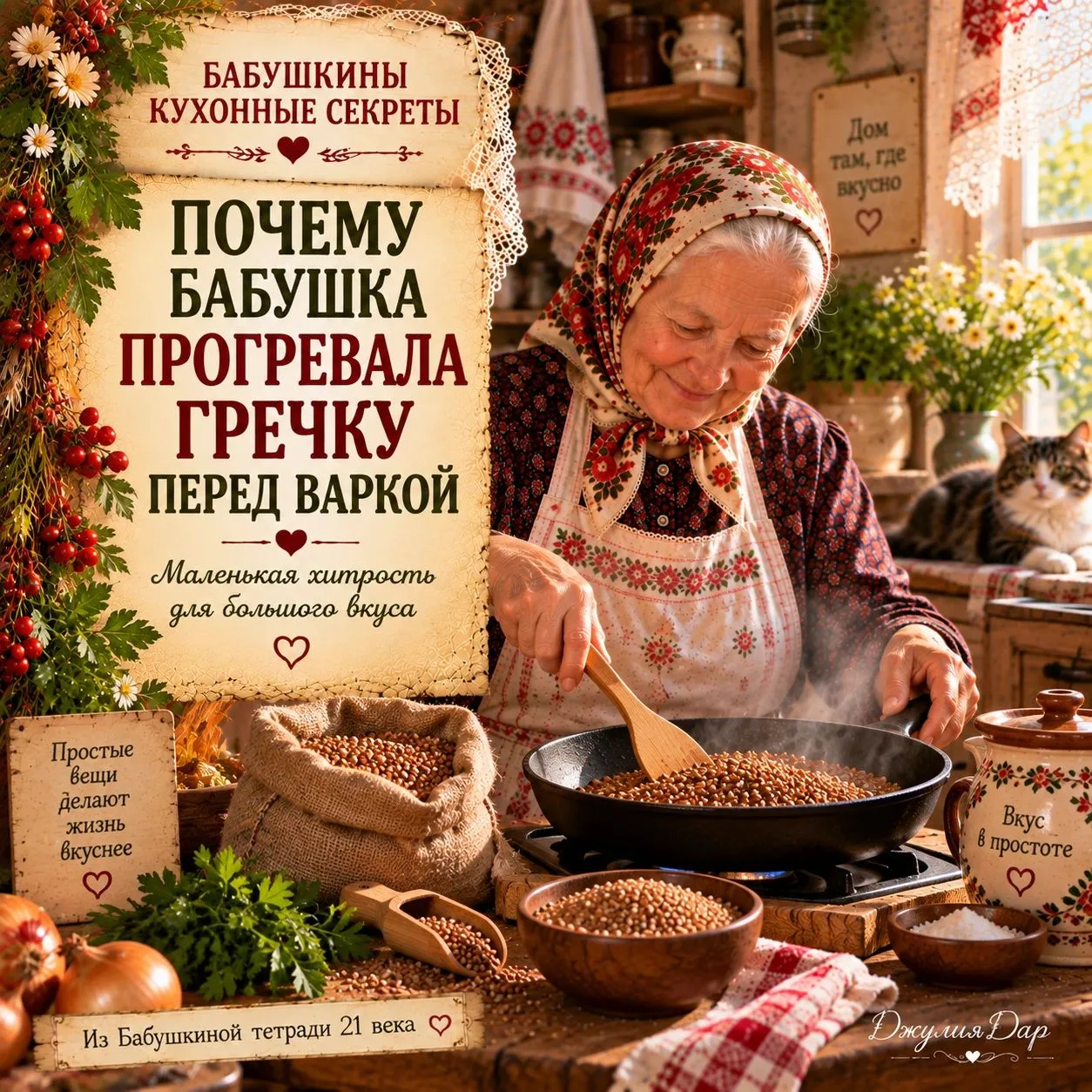 🌾 БАБУШКИНЫ КУХОННЫЕ СЕКРЕТЫ