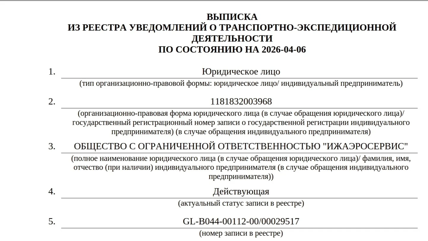 Мы в реестре!