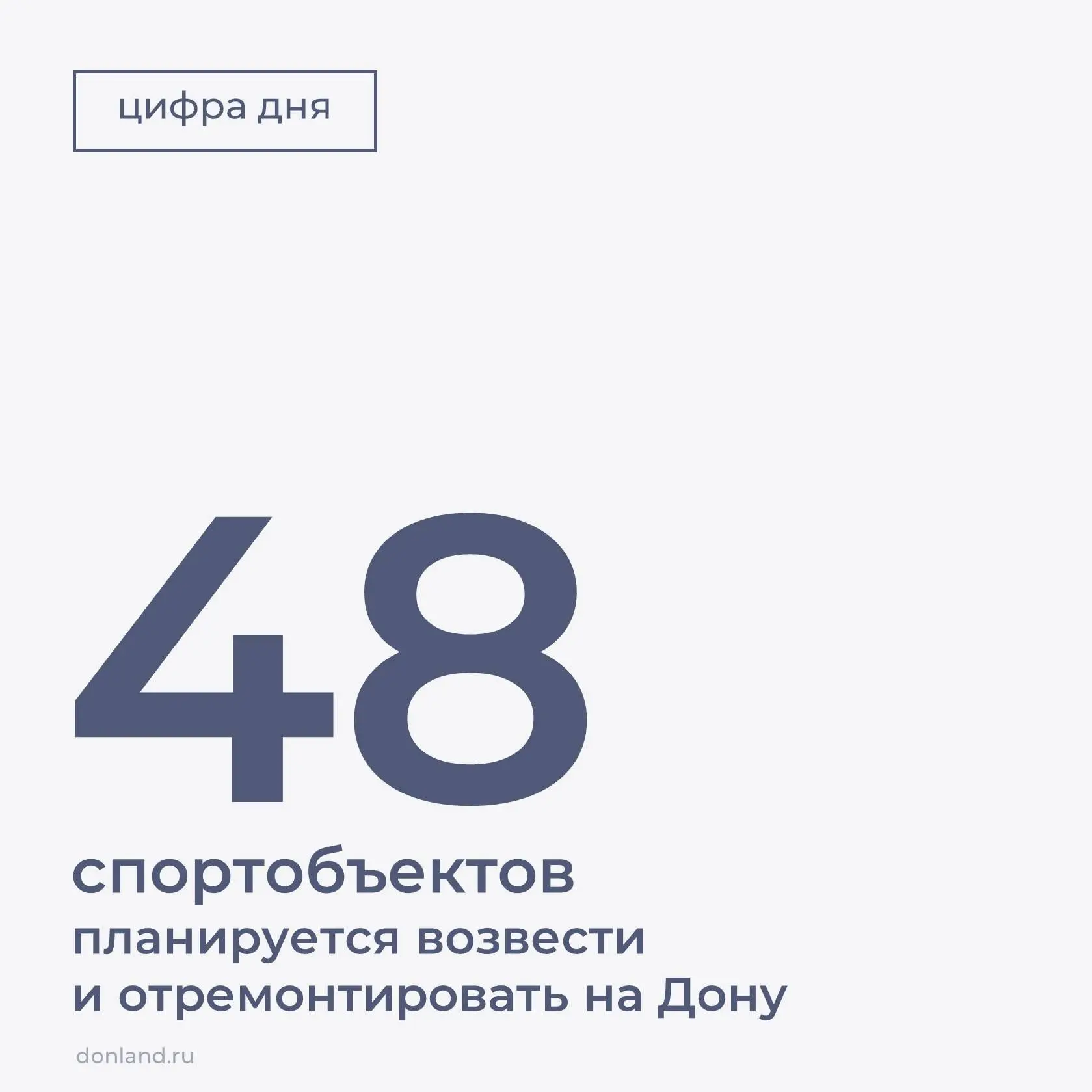 На Дону в рамках госпрограммы «Спорт России» завершено возведение: