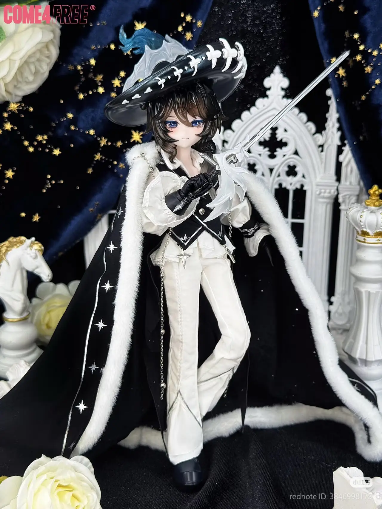 Секретный юноша Come4Free. Промо и карточка

 #COME4FREE #bjd #blindbox