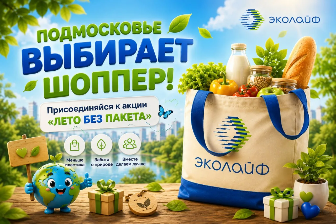 Покажем, что Подмосковье выбирает шоппер