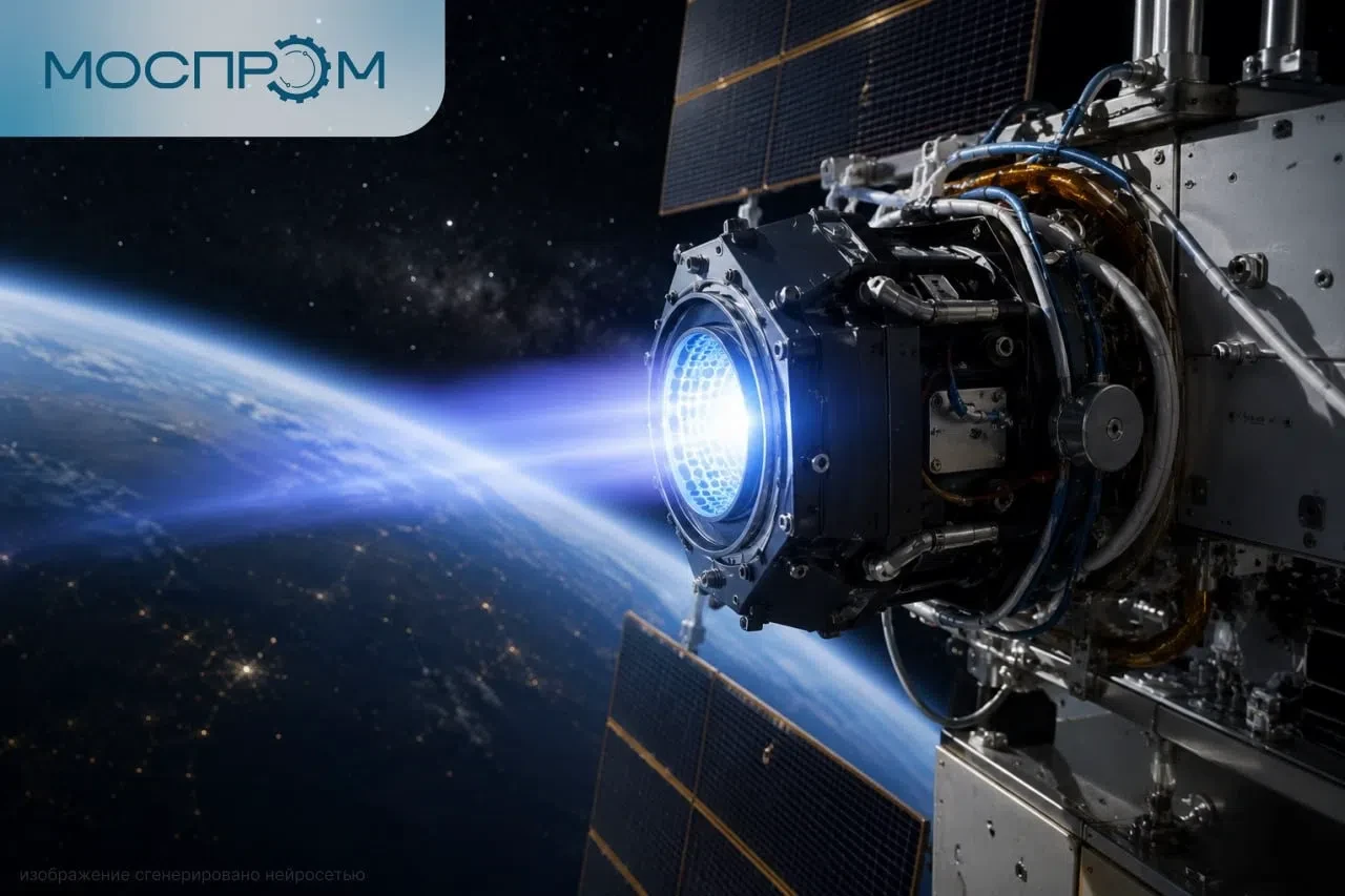 🚀 Московские инженеры создали космический двигатель на криптоне