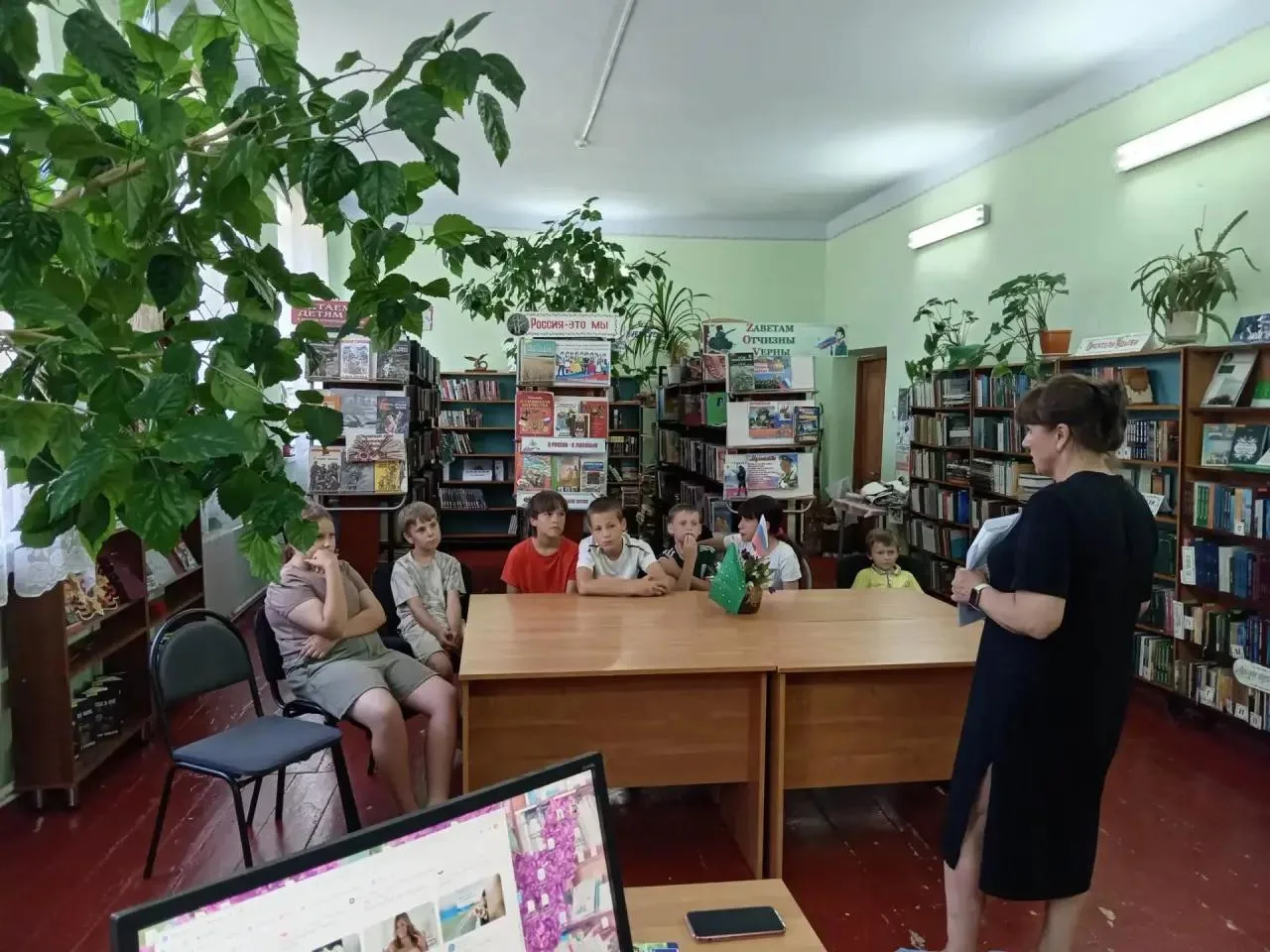 1 июля в Штурбинской сельской библиотеке совместно с СДК, был проведён историко- патрио...