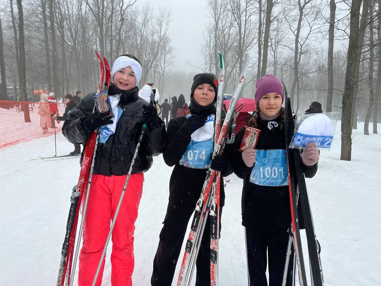 ⛷️Лыжня России-2026: наши ребята зажигают на трассе! 🌟  Сегодня состоялось яркое событие – гонка «Лы