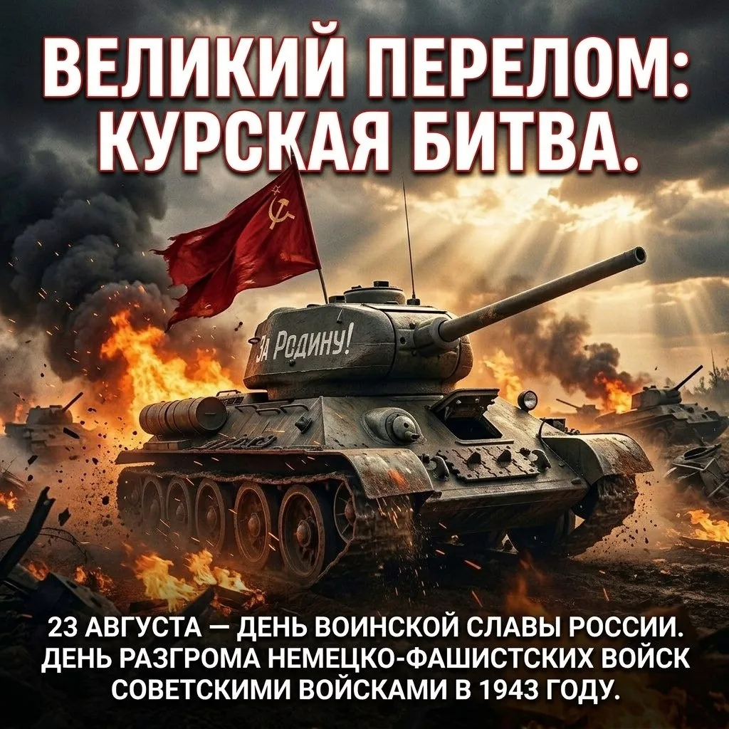 🇷🇺 23 августа — День воинской славы России