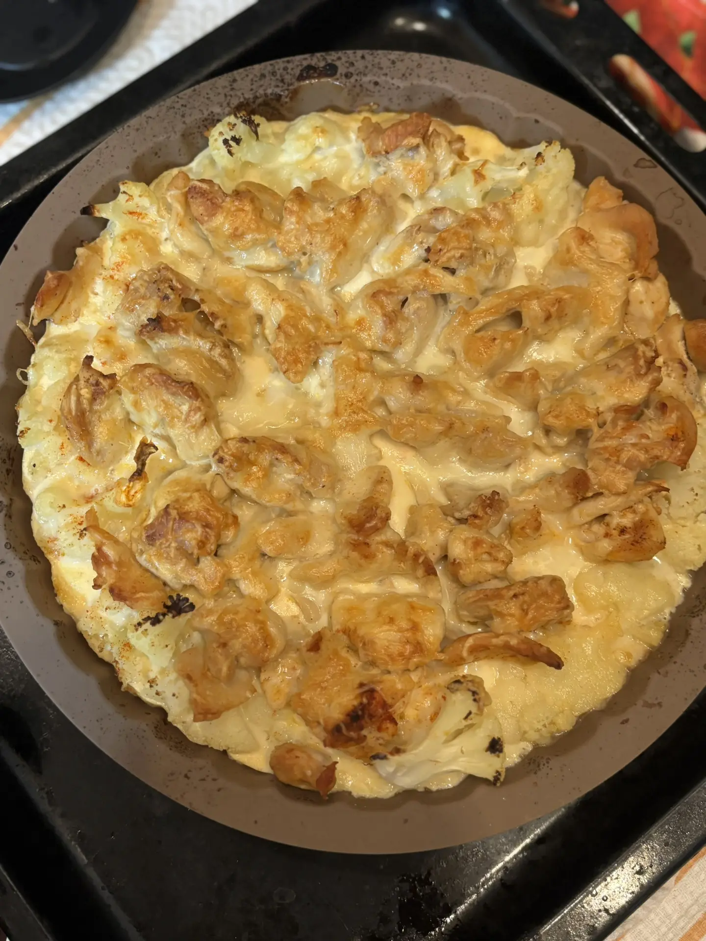 Сделала вкусную запеканку на ужин😍