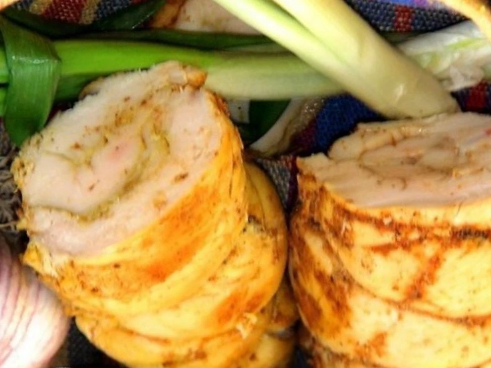 КУРИНАЯ ПАСТРОМА НА ПАРУ