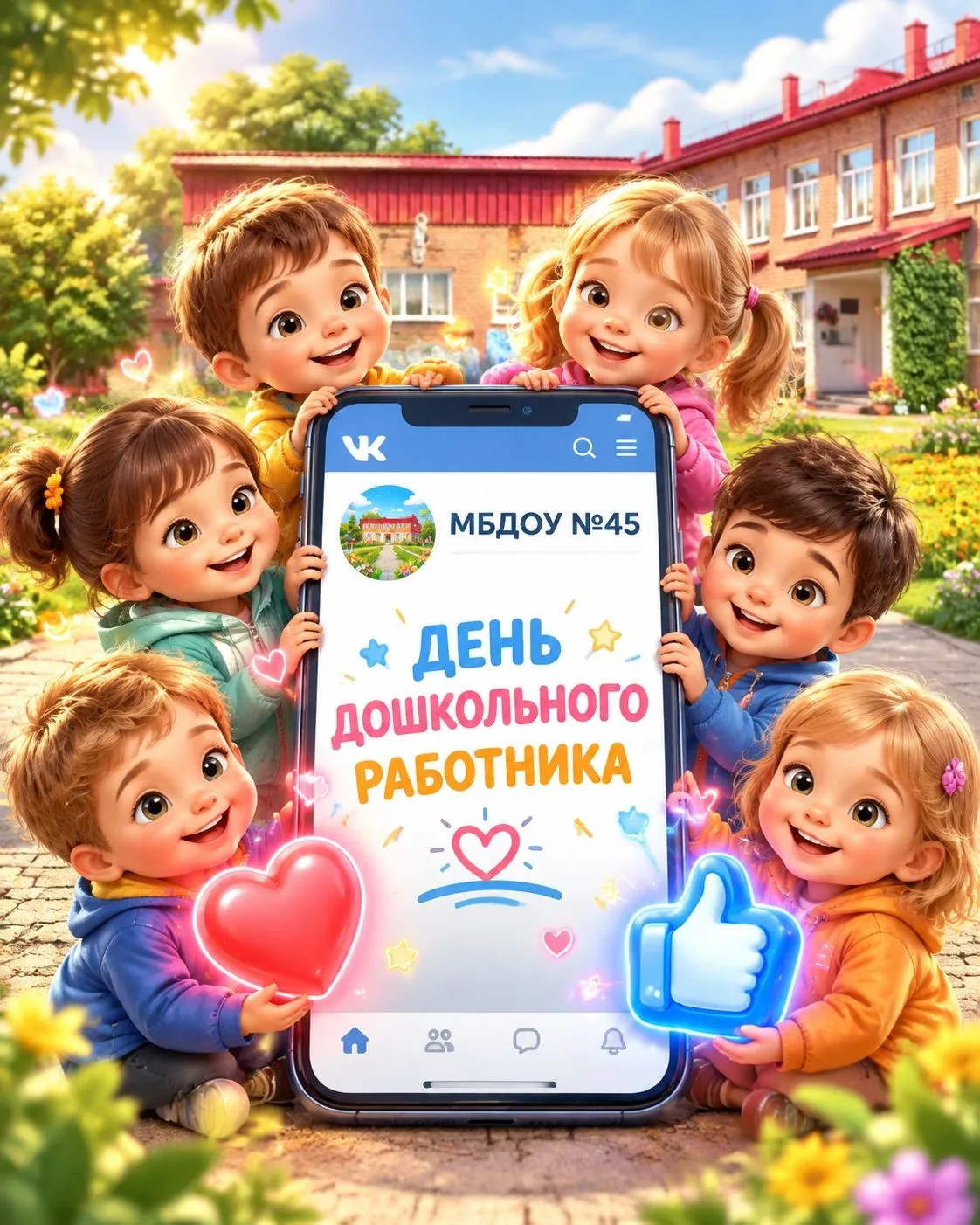 ✨ Кто превращает будни в сказку, а слёзы — в улыбки? Кто знает тысячу игр и умеет обнят...