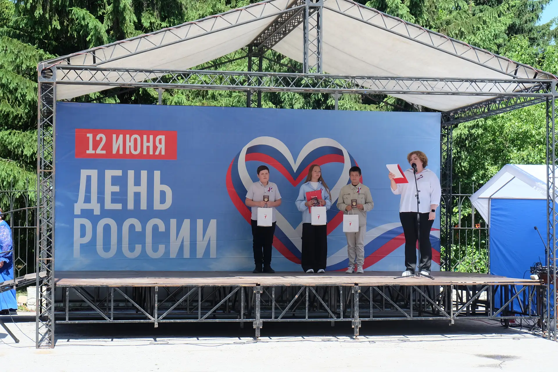🇷🇺 12 июня на площади Ордынского районного Дома культуры состоялось празднование важнейшего событи