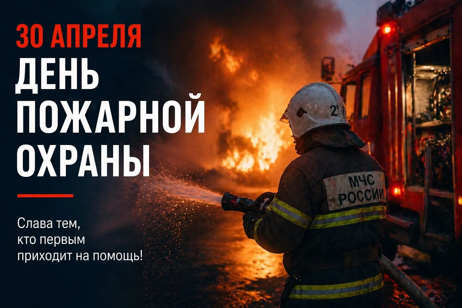Сегодня мы чествуем людей особой профессии - сильных, смелых и по-настоящему преданных своему делу. 