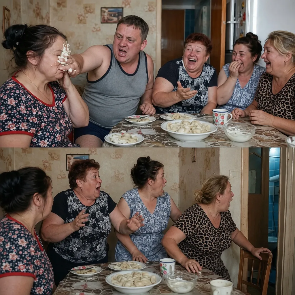 — Я тебя зачем в дом привёл? Чтобы ты меня этой гадостью кормила?! — ревел муж, с ярост...