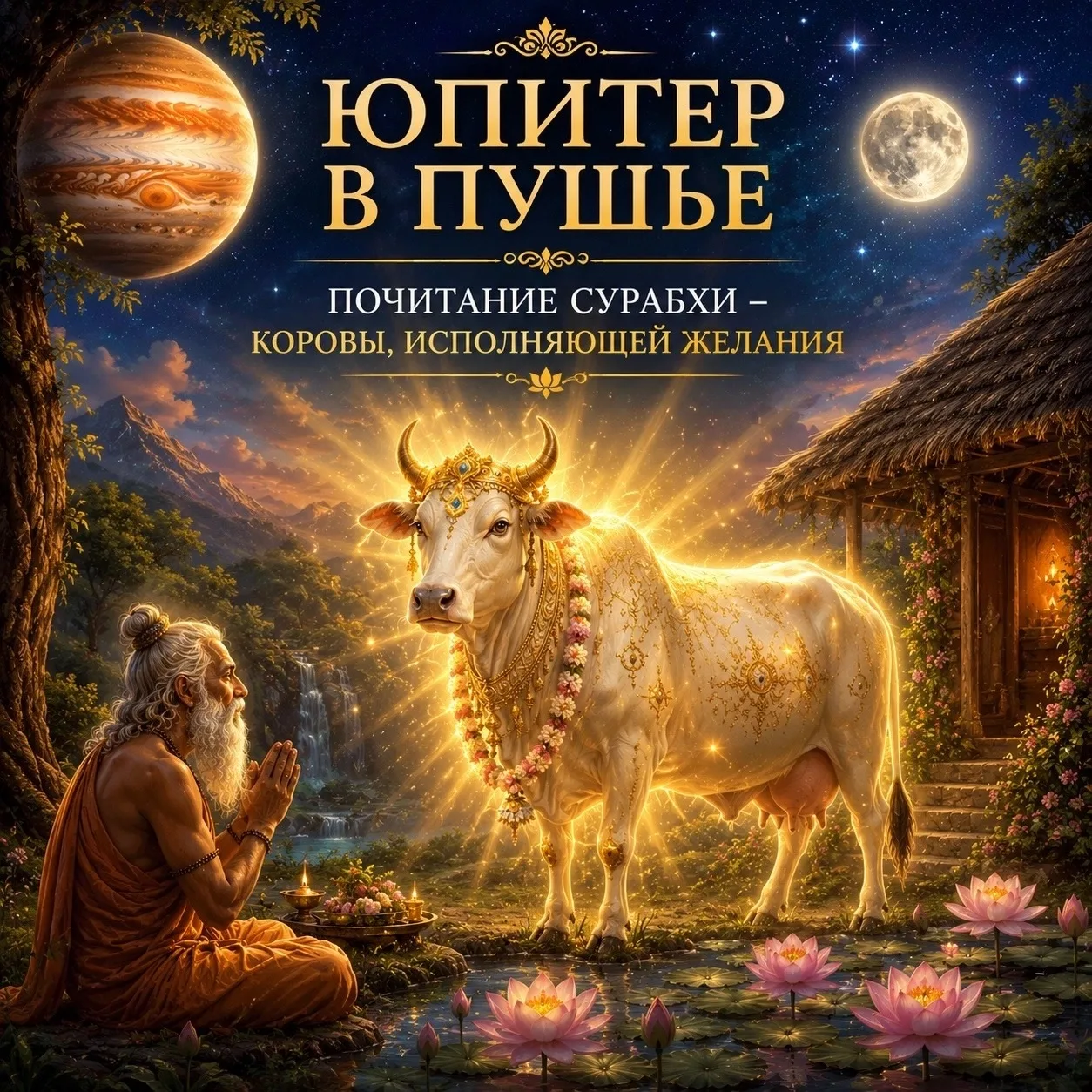 🐄 ЮПИТЕР В ПУШЬЕ: УЛУЧШЕНИЕ СУДЬБЫ ЧЕРЕЗ ПОЧИТАНИЕ КОРОВ

12 июня в рамках Экадашного марафона мы п