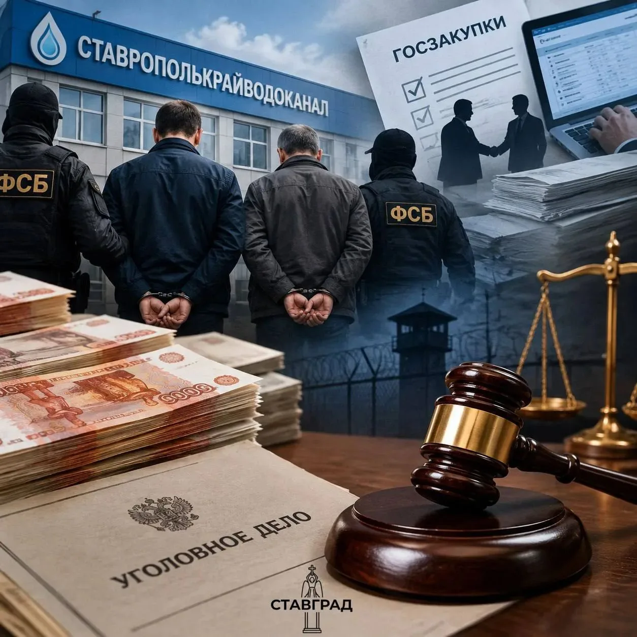 😱Руководитель «Ставрополькрайводоканала» признан организатором хищения свыше 100 млн р...