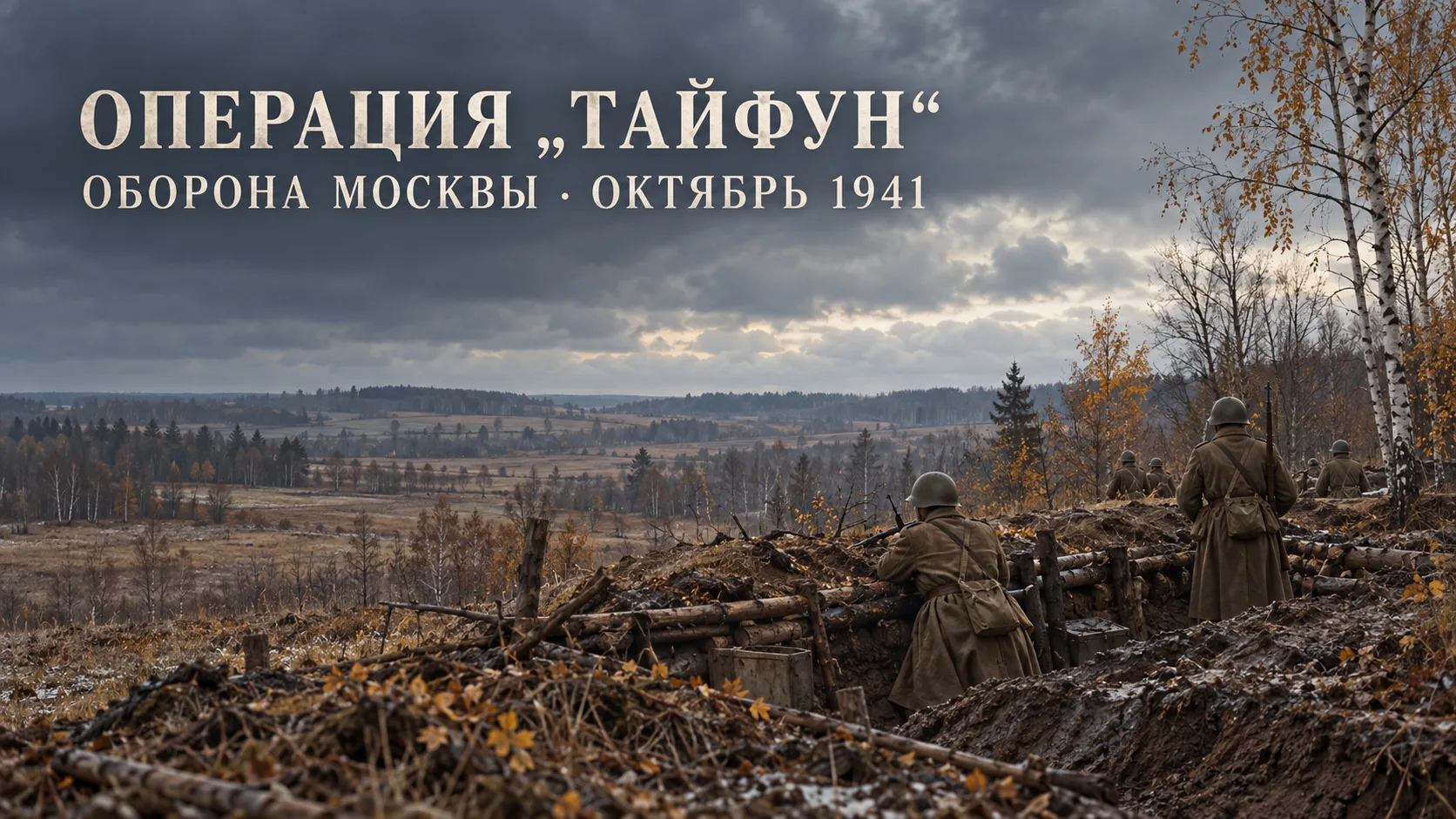 Операция «Тайфун»: когда Москва оказалась под ударом