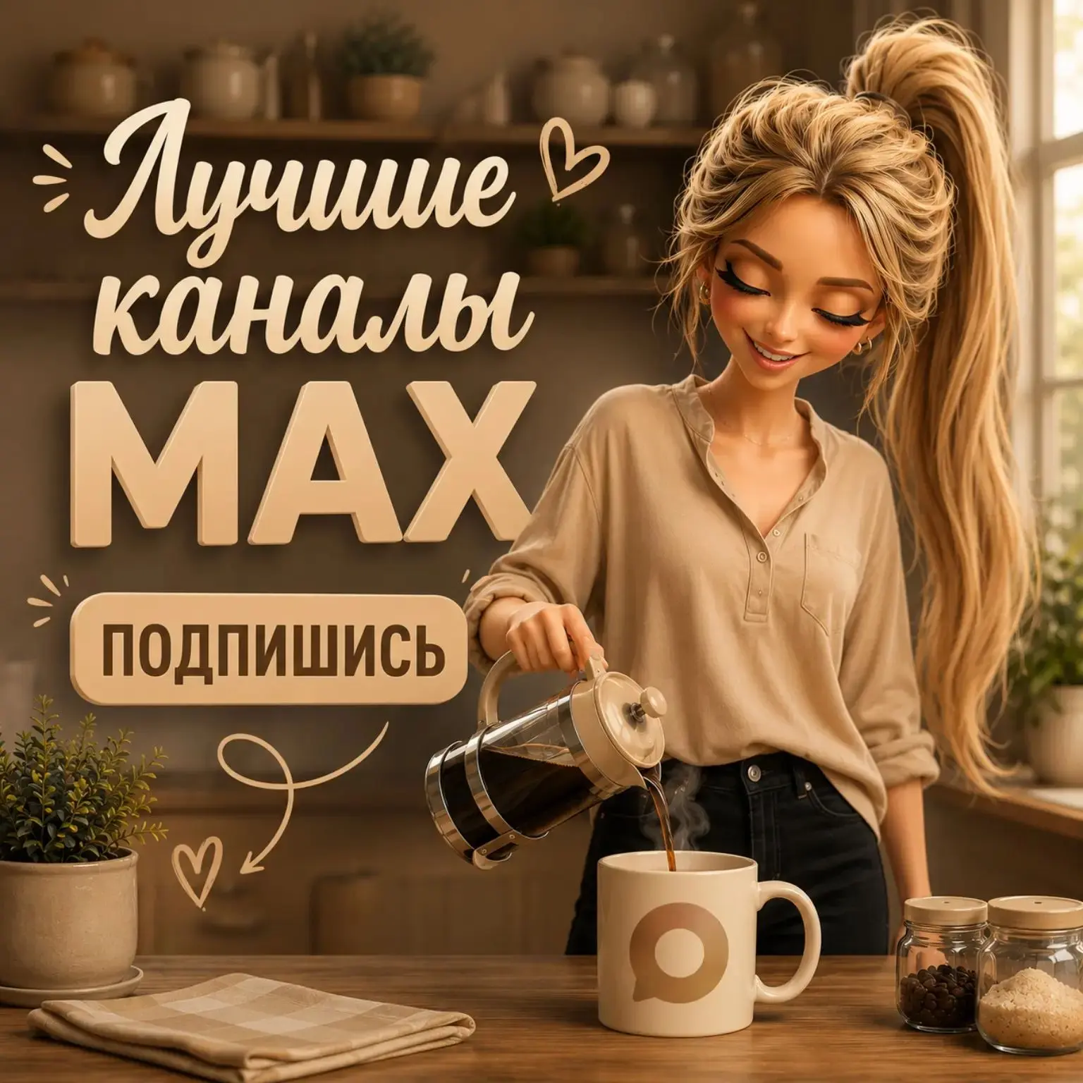 Собрали для вас лучшие каналы МАХ ✨

Интересное, полезное и атмосферное — в одном месте.
Подписывайт