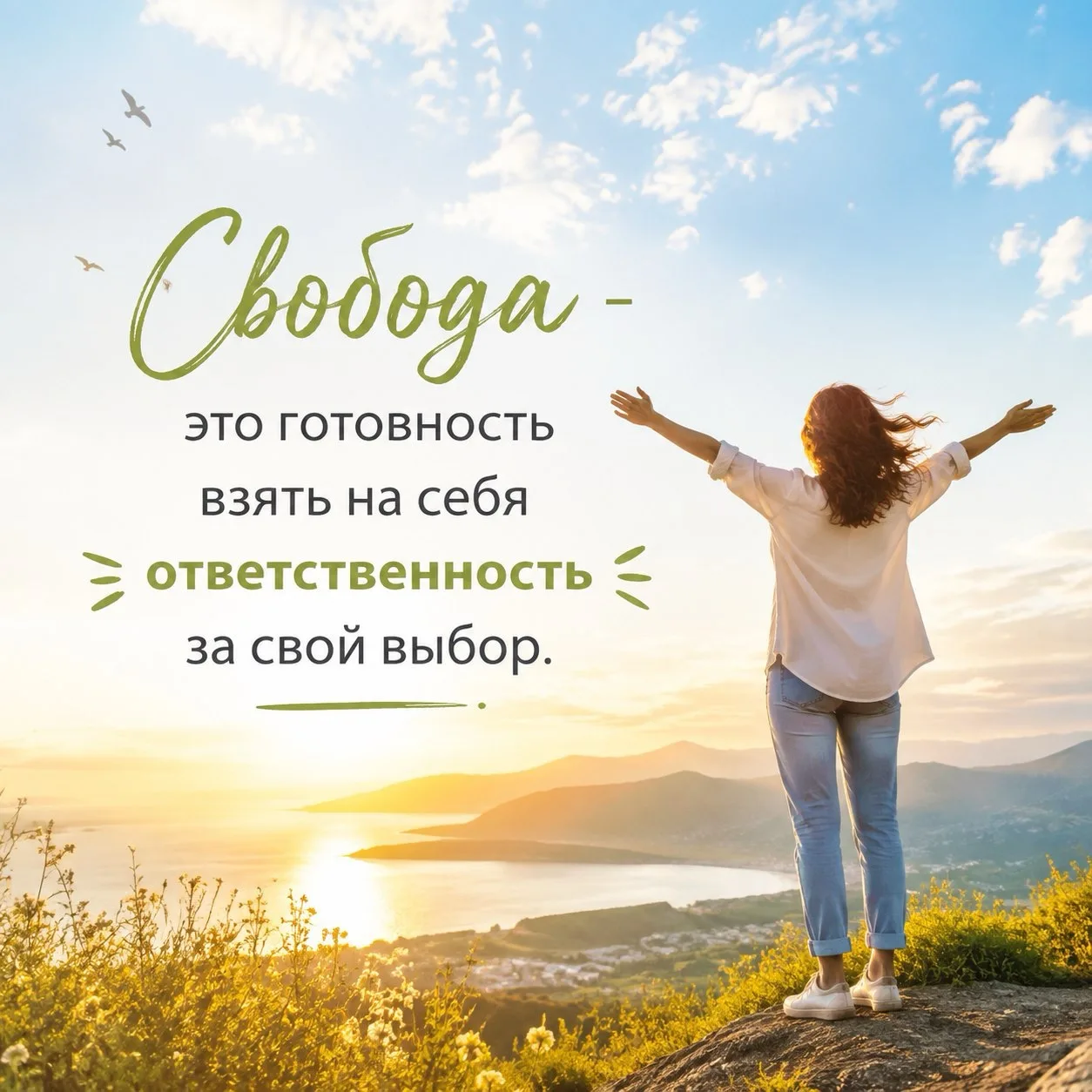 Человек всегда свободен