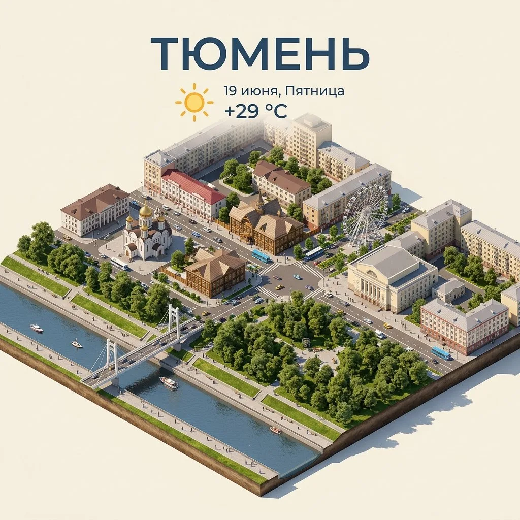 ☀️Ещё один жаркий день прогнозируют синоптики

Воздух прогреется до +29 градусов. Ветер западный, 2 