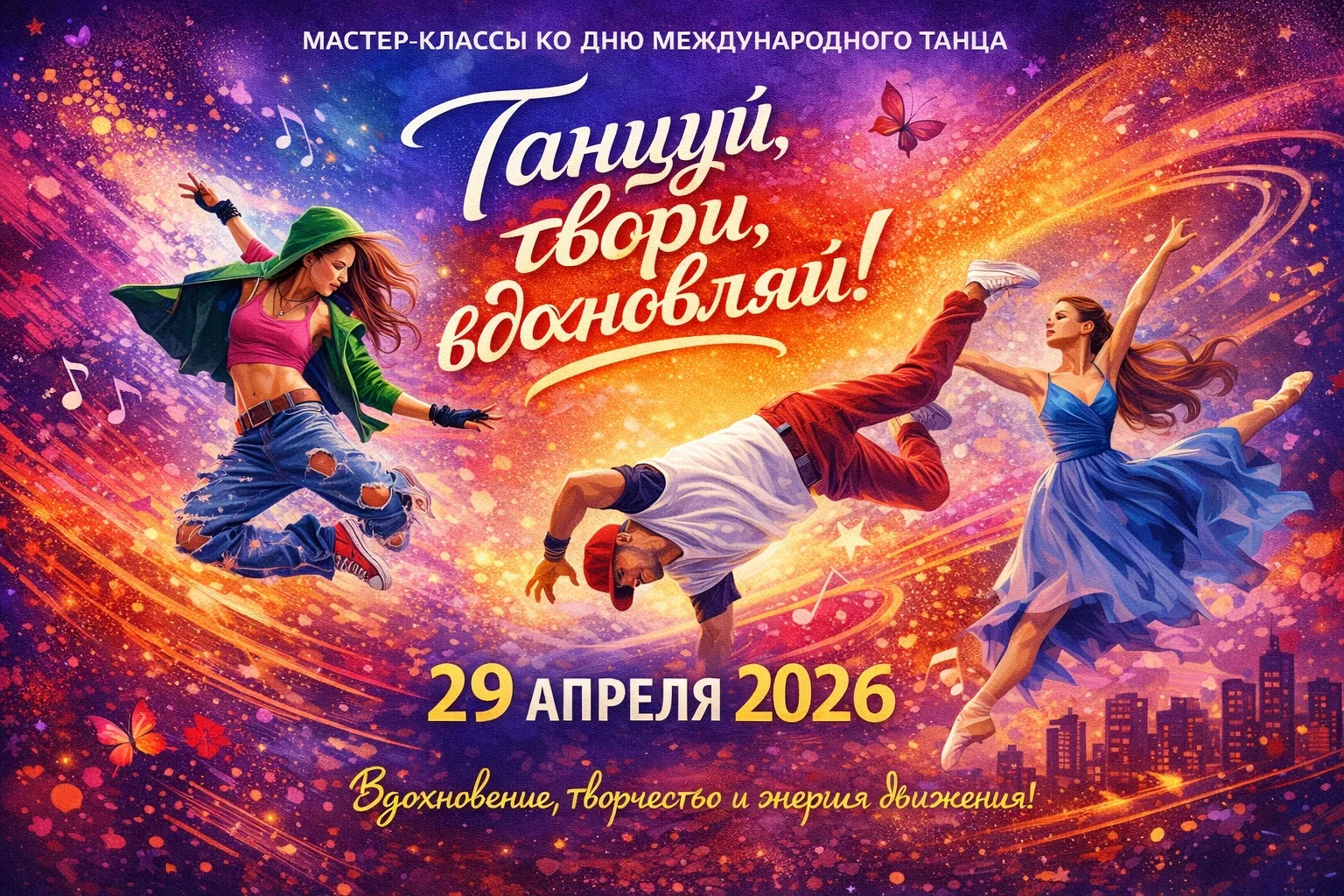🩰 Танцуй, твори, вдохновляй! 🌟