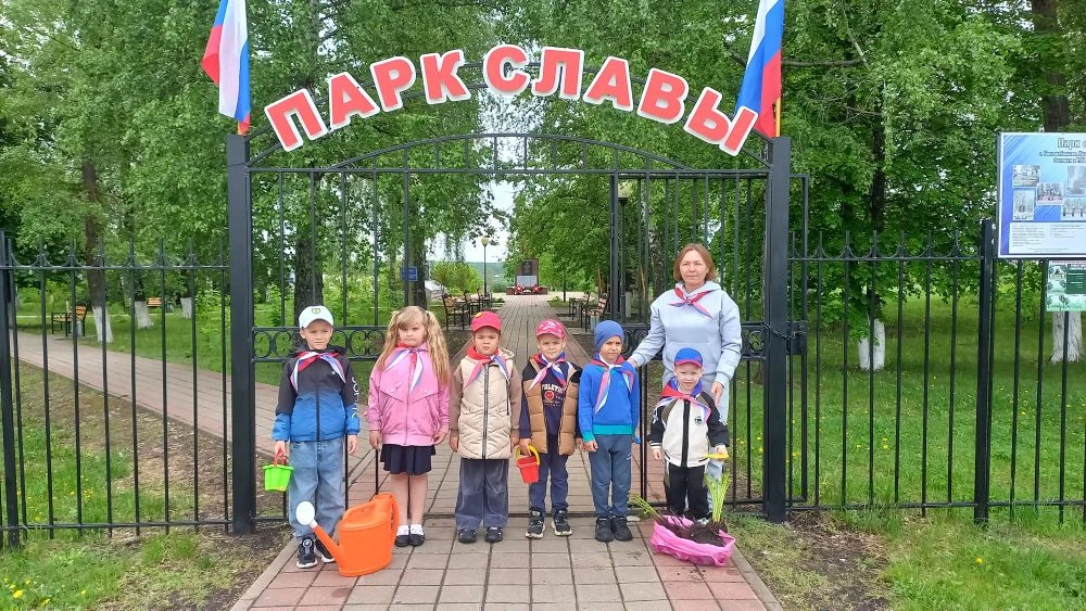 ✨ Наши воспитанники — участники международной акции «Сад памяти»! ✨