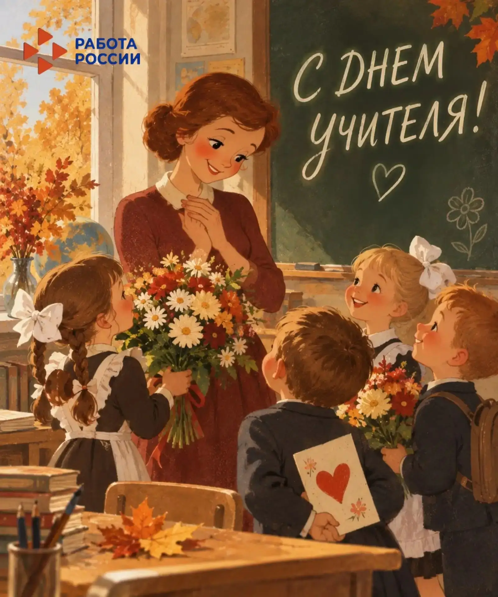 📚 С Днём учителя!