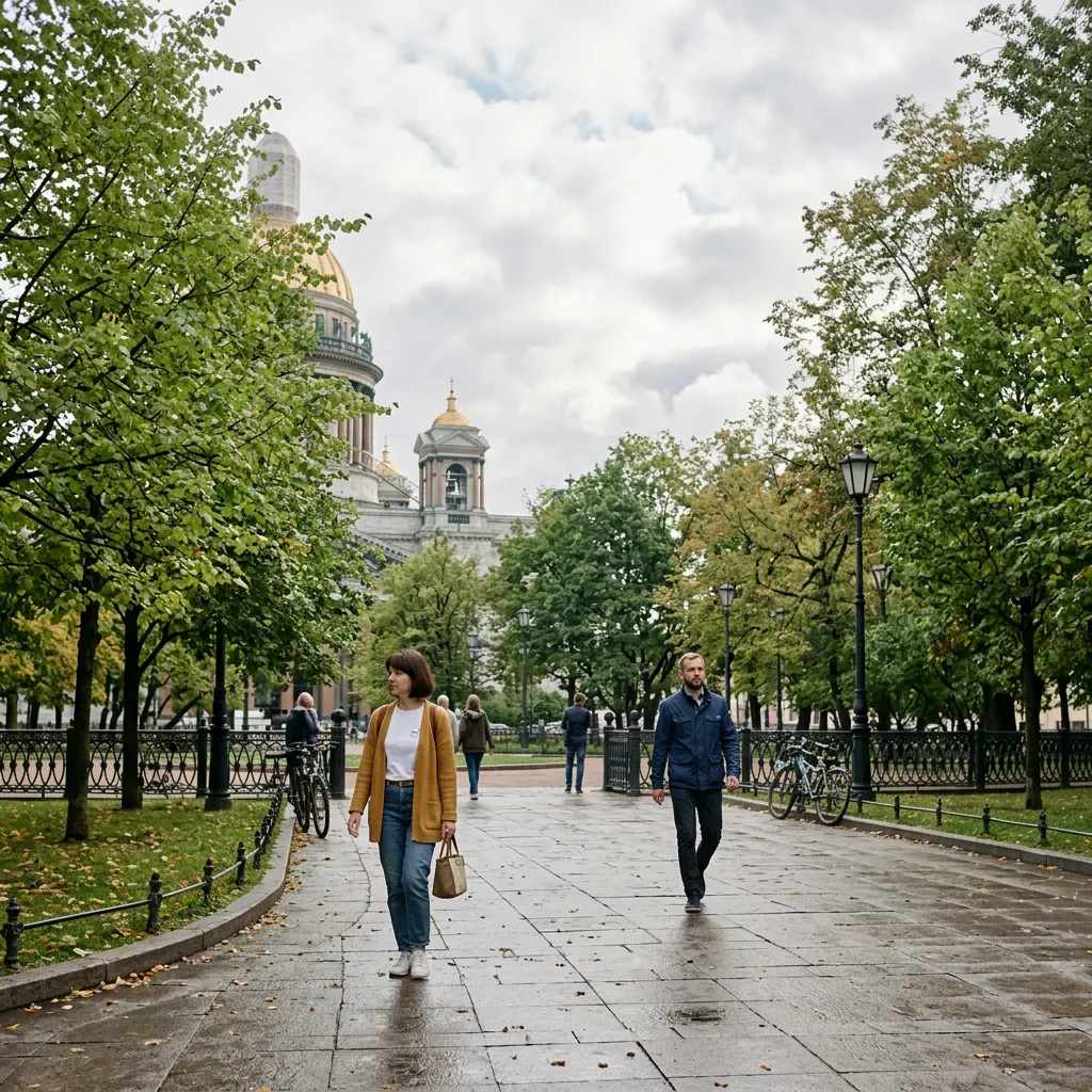☁️ Среда в Петербурге: пасмурно