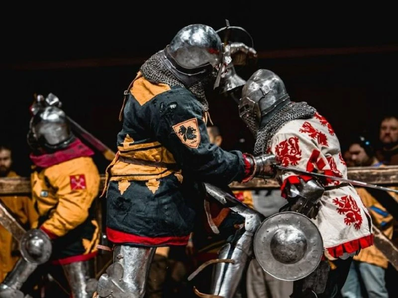 ⚔️ Посвящение в рыцари на историческом фестивале