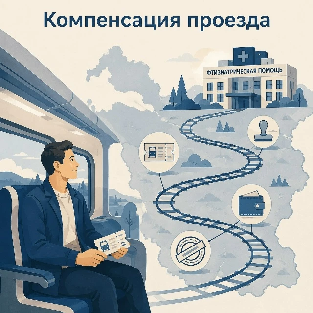 Компенсация стоимости проезда при получении специализированной фтизиатрической медицинс...