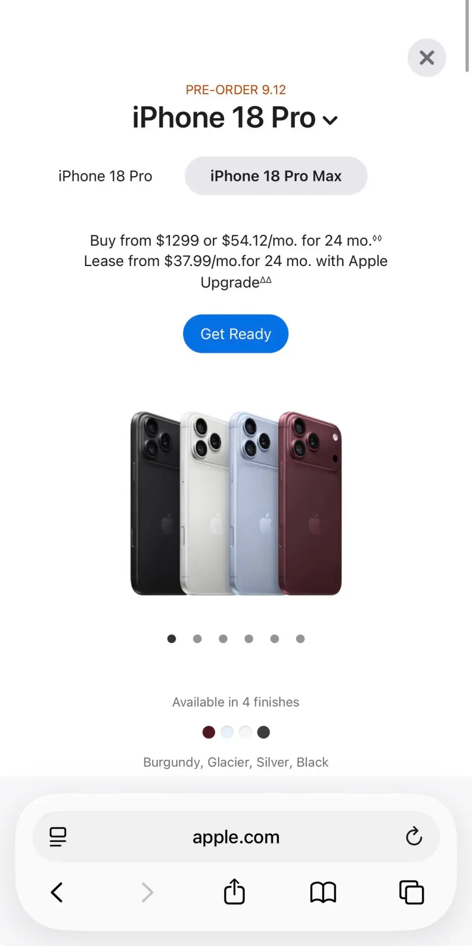 iPhone 18 pro