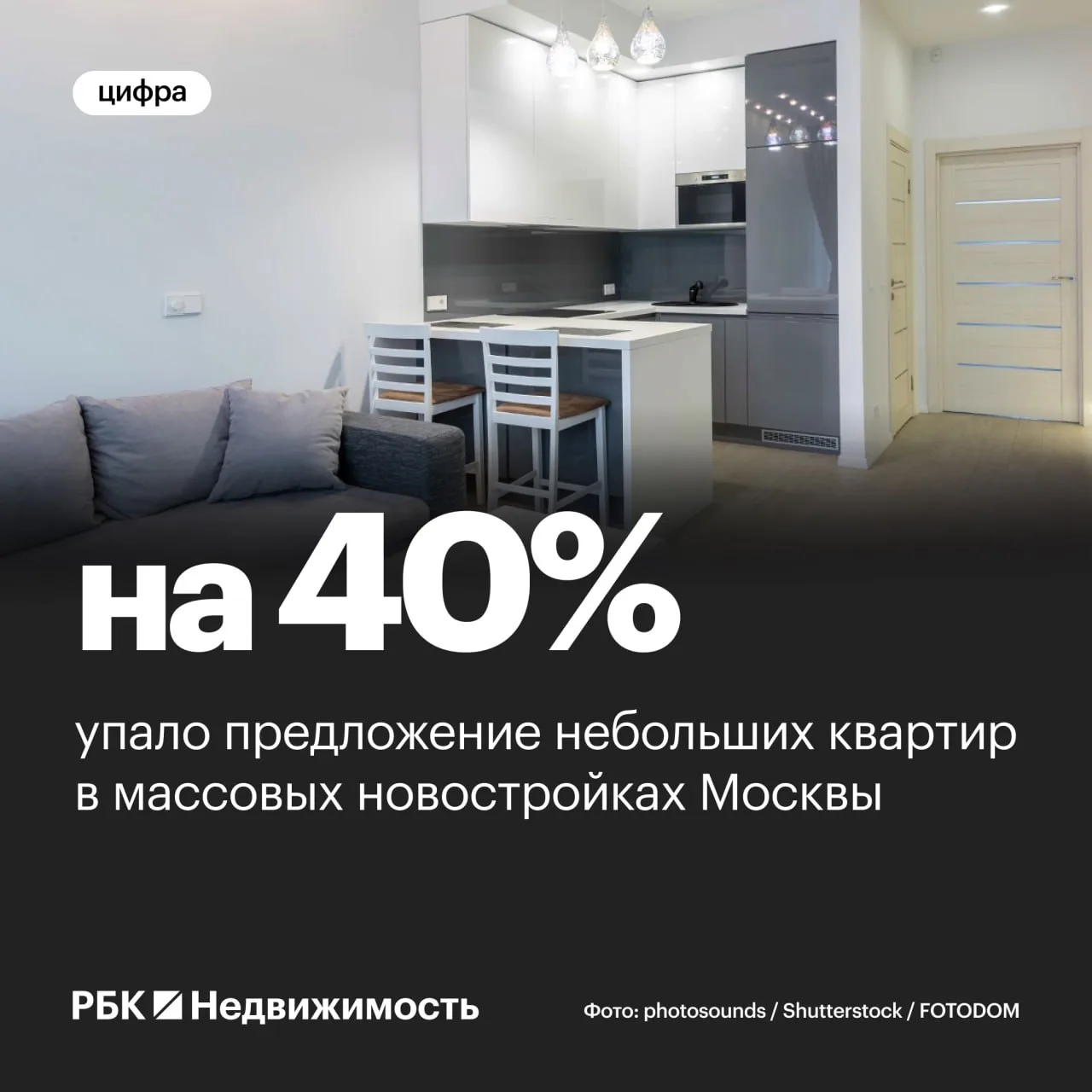 Охломоны, а вы заметили, что мелких квартир в новостройках стало катастрофически меньше...