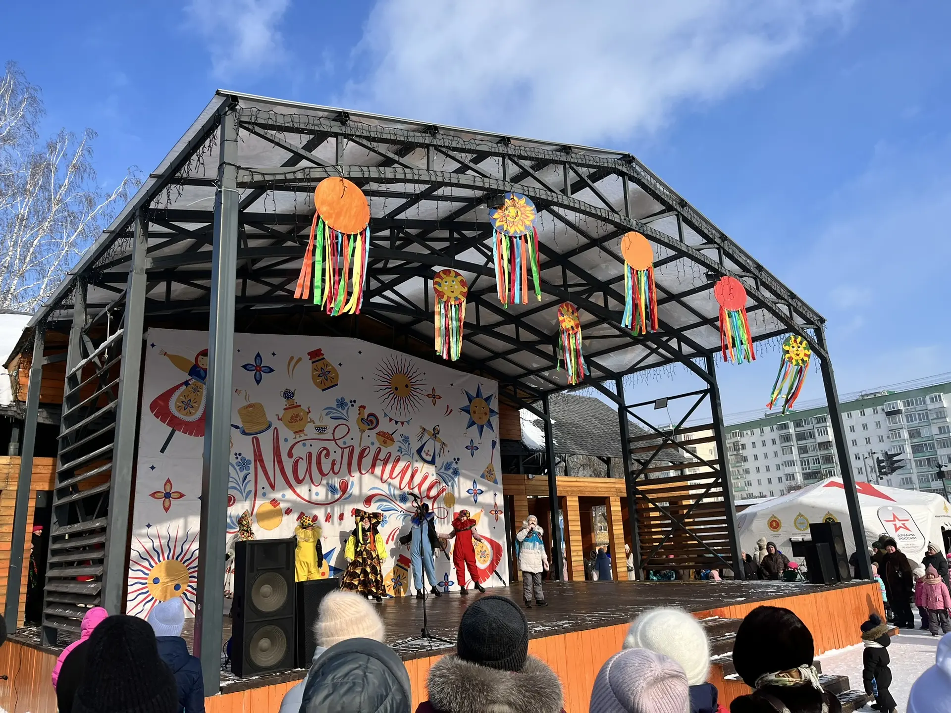 21 февраля в нашем районе прошла замечательная Масленица! 🎉     В празднике приняли участие как роди